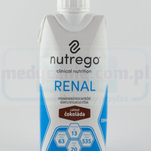 Nutrego Renal 330ml ciocolată hipercalorică cu electroliți reduși 1pc